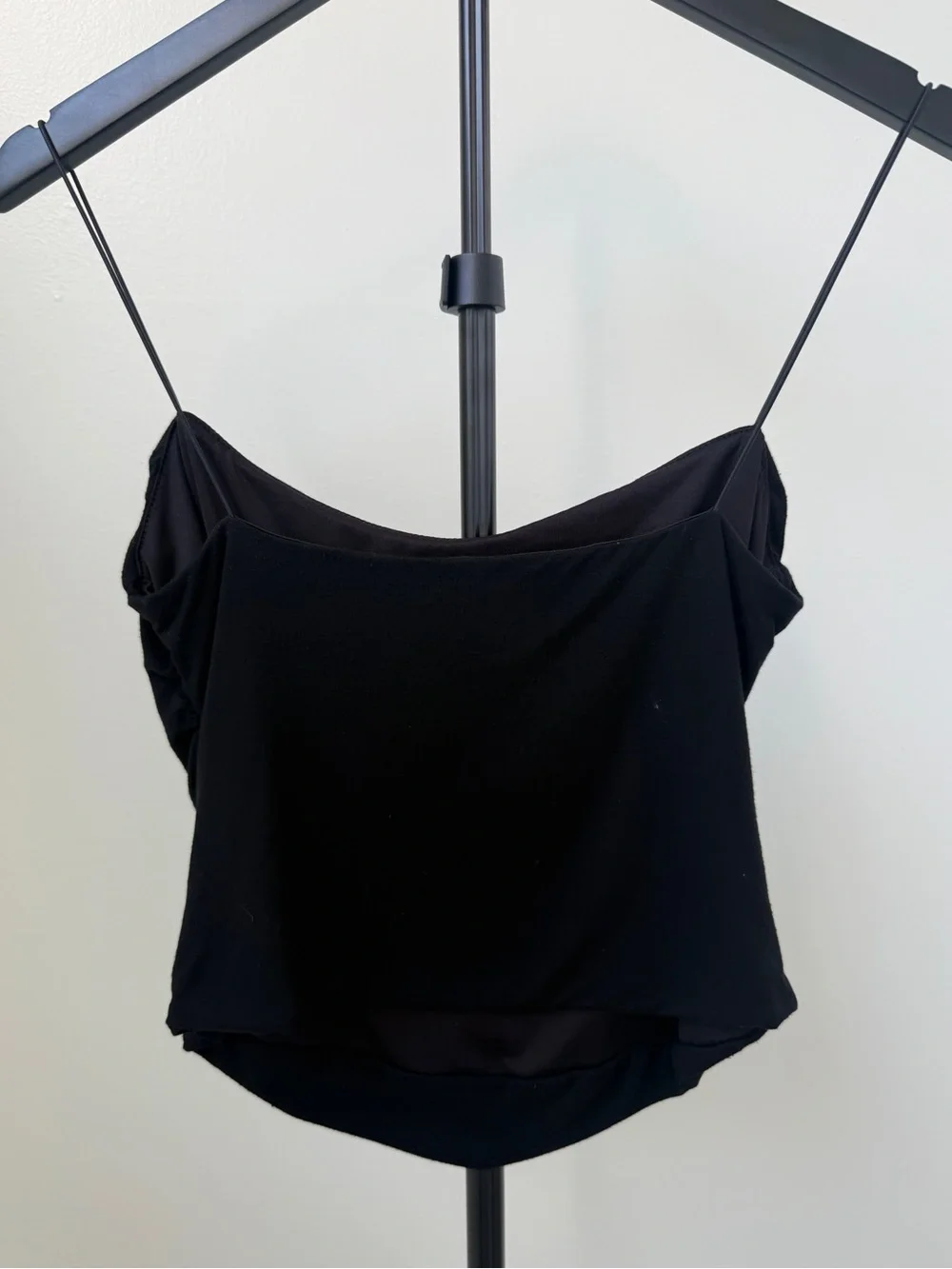 Olivaceous | Ruched Camisole Top | Black | S